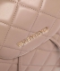 Mochila Acolchoada de Senhora Bege - Valentino - Mochila de Senhora Acolchoada Bege - 50% Desconto